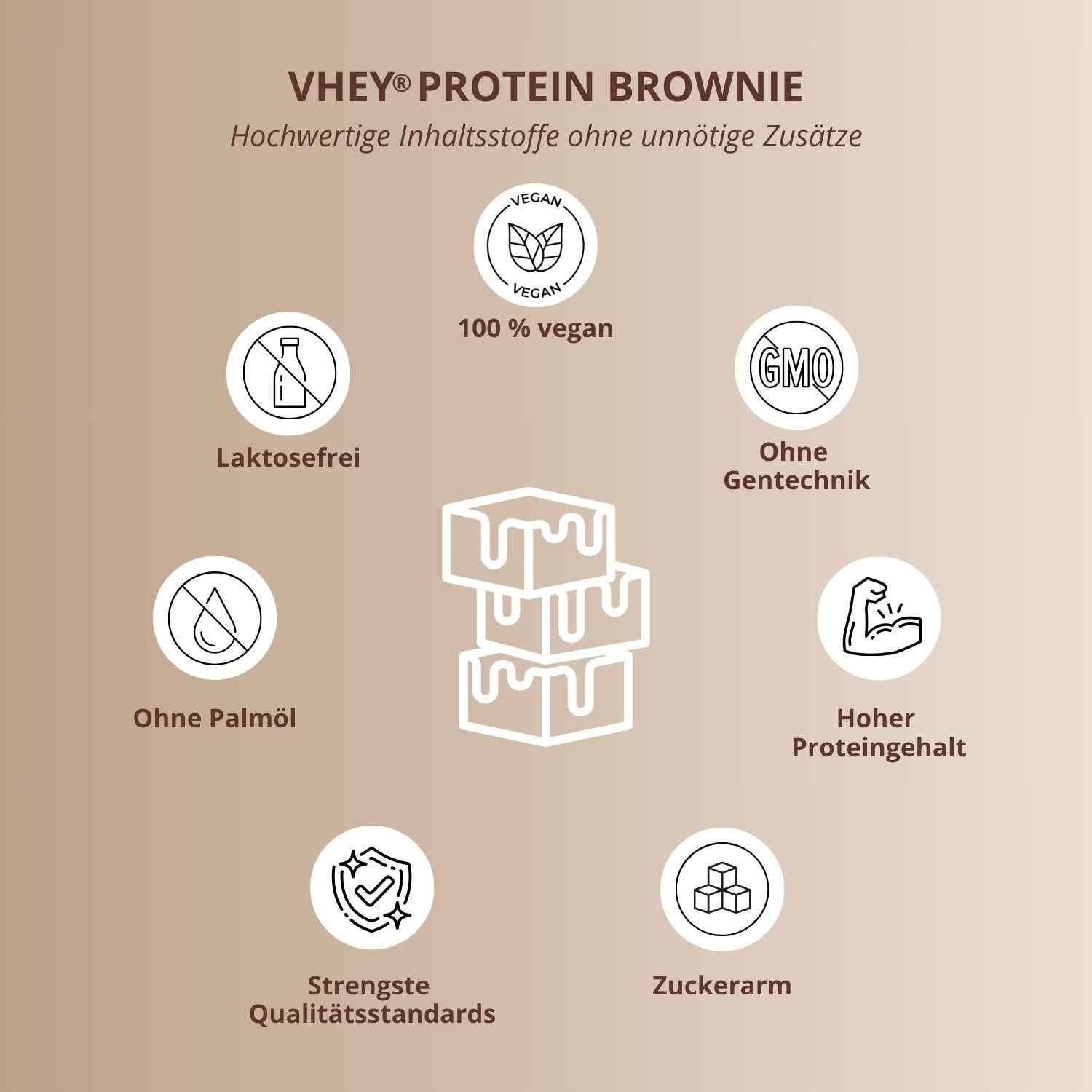 VHEY® Protein Brownie 